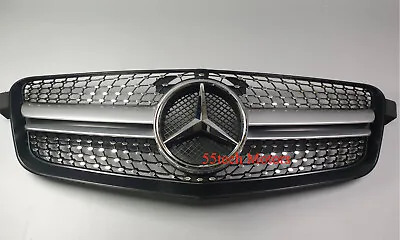 W212 Grille Front Mercedes For Benz Black E-Class E350 Grill Bumper E550 E63 • $237.49