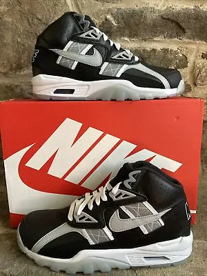 Nike Air Trainer High SC Raiders Black Smoke Grey DZ4405-001 Men’s Size 10 New • $149.99