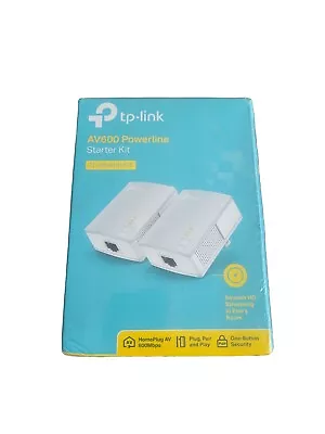 TP-Link TL-PA4010 KIT AV600 600Mbps Powerline Ethernet Adapter Starter Kit • $29.99