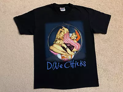 Vintage 2000 Dixie Chicks ‘Fly’ Concert Tour T-Shirt Size Medium Country Band • $38