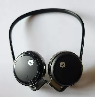 Original Black Motorola MOTOROKR S305 Wireless Stereo HEADPHONES ONLY - NO PADS • $59.99