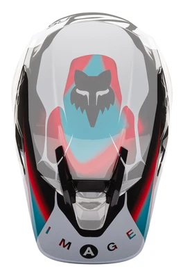 $42.51 • Buy Fox Racing V3 RS SYZ Helmet Visor/Peak Black/White