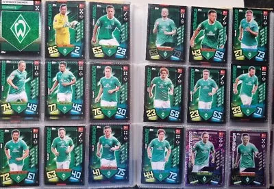 2020 Match Attax Bundesliga 18x SV Werder Bremen • £6.16