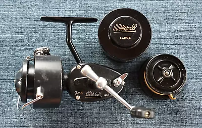 Fishing Reel Mitchell 330 Spinning 1966 And Large Spool Made In France • $45