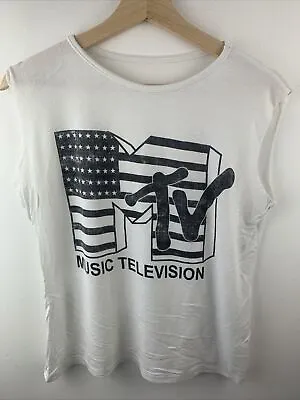 MTV Vest Top Approx Size 10  • £5