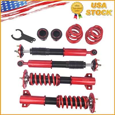 Coilovers Lowering Suspension Kit Adjustable Height For 92-97 BMW 3 Series E36 • $249