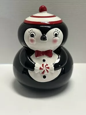 Carnival Cottage By Johanna Parker & Magenta Penguin Cookie Jar 10  • $19.99