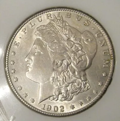 1902 S Morgan Silver Dollar - RARE Circulated Strong Details 4713 • $229