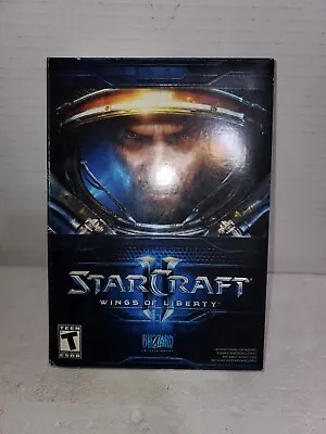 Starcraft 2 Wings Of Liberty PC Small Box Complete With Authentication Key • $11.99