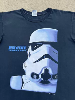 Vintage 1995 Star Wars The Empire Strikes Back Storm Trooper TV Promo T-Shirt XL • $99.99