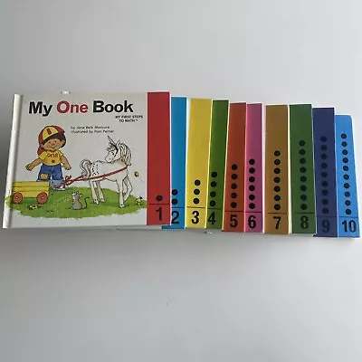 Vintage My First Steps To MATH Book Lot Numbers 1-10 COMPLETE SET 1985 • $40