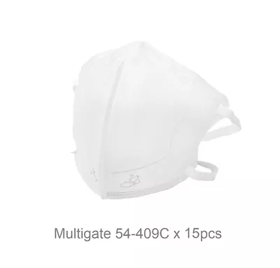 Multigate P2 (N95) Respirator Face Masks TGA Approved (15pcs) • $25