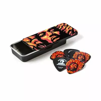 Dunlop Jimi Hendrix Voodoo Fire Pick Tin 6 Pack • $13.99