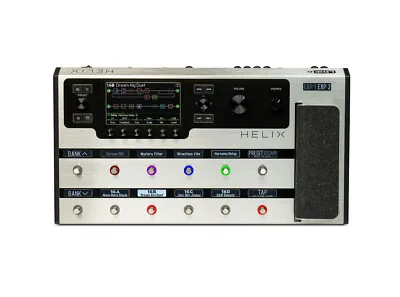 LINE6 Helix Floor Flagship Amp & Effects Processor: Limited Edition Platinum • £1331.40