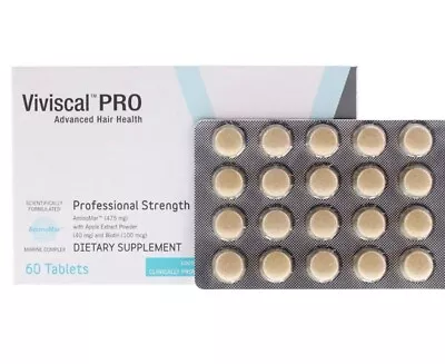 Viviscal Professional Hair Growth Supplement 60 Tab 30 Day Supply (VIV93365) • $32