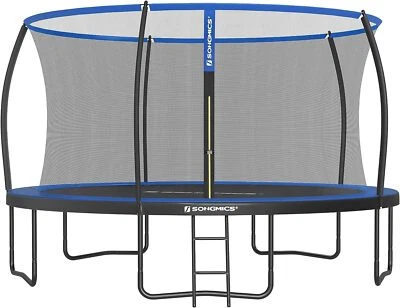 £45 • Buy Songmics Trampoline Spare Parts 6 8 10 & 12ft Net Pad Frame Poles T Connectors