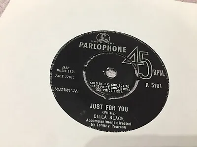 £0.99 • Buy Cilla Black Anyone Who Had A Heart 7'' Vinyl Record 1964 R 5101