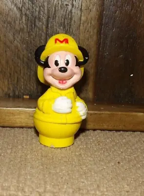 Rare Mattel Arco Disney Mickey Mouse Fireman Fisher Price 1980’s • $7.50