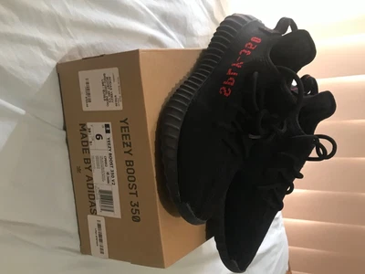 $400 • Buy Size 6 - Adidas Yeezy Boost 350 V2 Bred