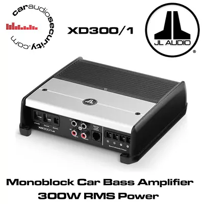 JL Audio XD300/1v2 Monoblock Amp Class D 300 Watt Car Amplifier JL XD300.1V2 • £399.95