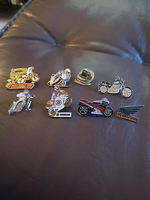 1993 Honda VFR Suzuki Mounier Moto Bike Bercy Supercross Pin's Lot Speedway • $30.87