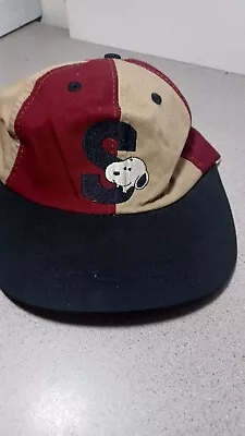 Vintage Snoopy Peanuts Embroidered Snapback Hat/Cap • $14.95