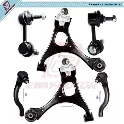 6pcs Front Lower Control Arm Sway Bar Suspension Kit For 2006-2011 Honda Civic • $75.98