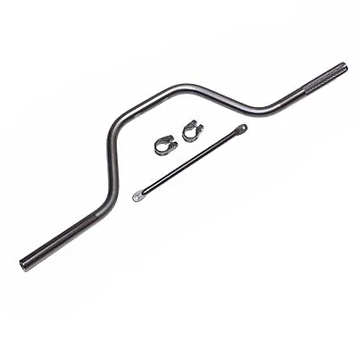 Dark Chrome Alloy Pro Taper Style HIGH Handle Bar 125cc 160cc PIT PRO Dirt Bike • $43.38