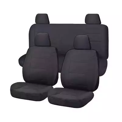 Canvas Seat Covers For NISSAN NAVARA D23 SERIES 3-4 NP300 11/2017-ON DUAL CAB • $124.35