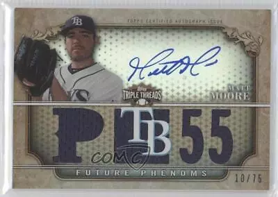 2013 Topps Triple Threads Future Phenoms Sepia /75 Matt Moore #143 Auto • $6.29