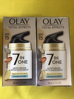Olay Total Effects Plus SPF 15 Fragrance Free See Description • $31.80