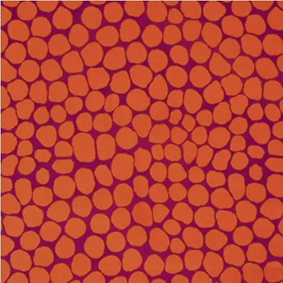 Kaffe Fassett Brandon Mably Jumble Bm053 Orange Cotton Geometric Fabric 1/2 Yd • $6.70