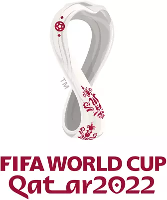 World Cup 2022 Qatar Stickers White Vinyl X 3 • £2.90