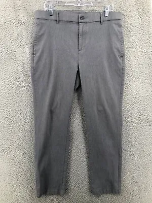 Zanerobe Golf Pants Casual Chino Straight Leg Men's Size 34 Flat Front Gray 7547 • $27.16