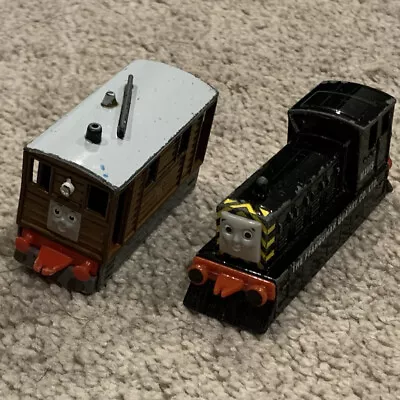 Mavis The Diesel &  Toby Tram - ERTL Diecast Thomas & Friends Railway Used VTG • $6