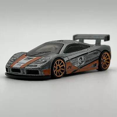 Hot Wheels McLaren F1 GTR Metalflake Silver 2022 1:64 Diecast Car • £3.99