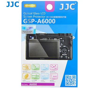 $13.66 • Buy JJC GSP-A6000 GLASS LCD Screen Protector Film For SONY A6300 A6000 A5000 Camera