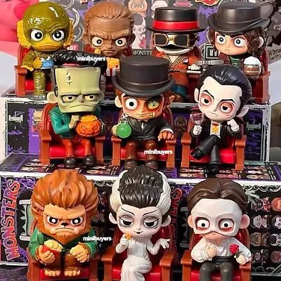 POP MART Universal Monsters Series Blind Box Halloween Confirmed Figure Toy Gift • $15.66