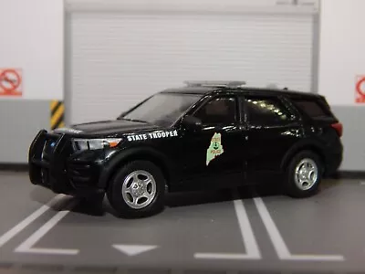 Greenlight Hot Pursuit 2021 Ford Interceptor Utility MAINE State Police VHTF • $15.99