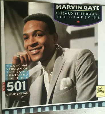 Marvin Gaye I Heard It Through The Grapevine 7  Vinyl In Picture Sleeve 1986 • $6.31