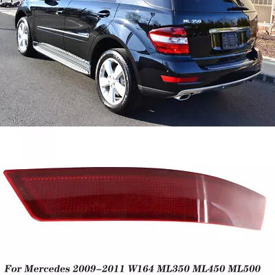 Rear Left Bumper Reflector Lens For Mercedes ML-Class ML320 ML350 ML550 08-2011 • $18.68