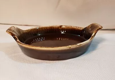 McCoy Brown Drip Glaze (#7031)  9in Quiche Dish • $10