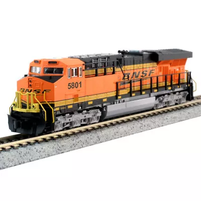 Kato 176-8952-DCC - GE ES44AC W/ DCC BNSF #5801 Locomotive N Scale • $164.99