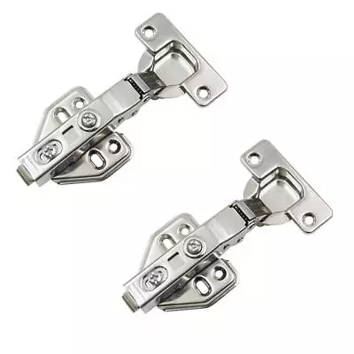 35mm Soft Close Hinges Kitchen Cabinet Cupboard Wardrobe Door Full Overlay • £4.99