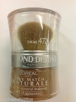 L'Oreal Bare Naturale Mineral Makeup - COCOA 472 NEW • £11.16