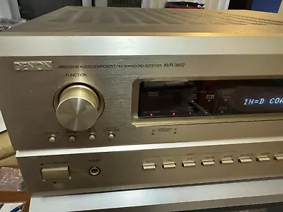 Denon AVR3802 AV Receiver- Dolby Digital 100 Watts Made In Japan- Pickup Only • $195