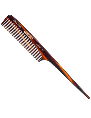 Kent Brushes 8T Tail Comb 190mm For Fine Hair Handmade Saw Fine Hair Teeth • £6.49