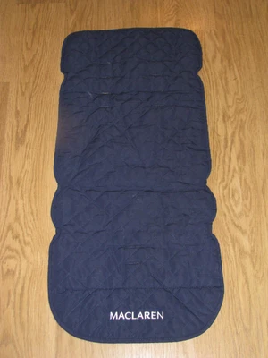 £37.50 • Buy Maclaren Major Elite Seat Liner In Navy Blue