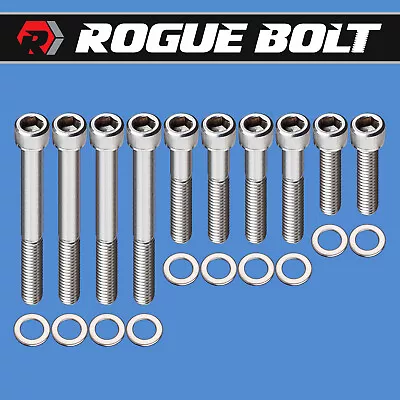 $16.95 • Buy Ford 351c 351m 400m Water Pump Bolts Stainless Steel Kit 2v 4v Cleveland Cj Ho