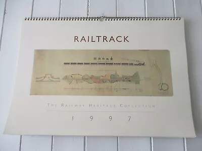 Railtrack The Railway Heritage Collection Calendar 1997 • £10